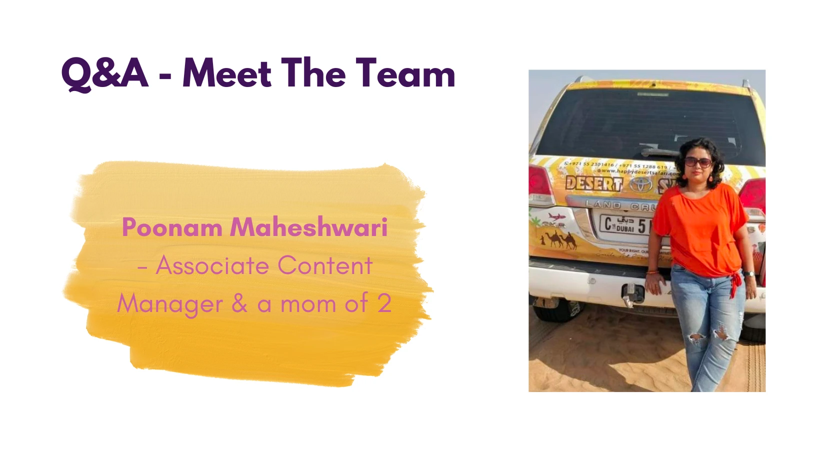 Q&A with Digi Acai Team – Poonam Maheshwari (Assistant Manager, Content)